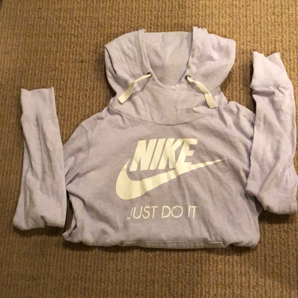 Nike long sleeve shirt with hood. Women’s size medium.